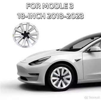 Puklice 18 pre Tesla model 3 - 3