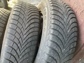 Plechove disky 5x100 r15 zimne pneumatiky 195/65 r15 - 3