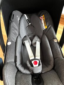 Vajíčko Maxi Cosi+isofix základňa+originál zimný fusam - 3