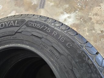 Nové Letné Pneu Uniroyal 205/75 R16 C - 3