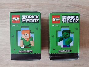 Ponúkam Lego Brickheadz Minecraft 40624 a 40626 - 3