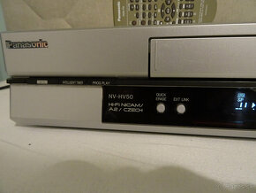 VHS videorekordér PANASONIC NV-HV50, 6 hlav,Hifi Stereo - 3