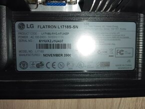 Predám funkčný LCD monitor LG FLATRON - 3