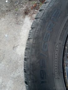 Zimné pneumatiky na diskoch 195/65R15 - 3