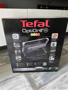 Predám novy elektrický gril Tefal optigril+ GC716D12 - 3