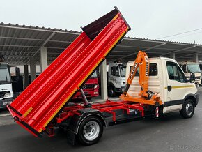 IVECO DAILY TROJSTRANNÝ SKLÁPAČ + HYDRAULICKÁ RUKA do 3,5t - 3