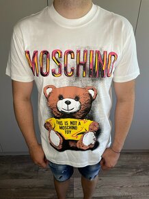 MOSCHINO- pánske tričko č.3, 40 - 3