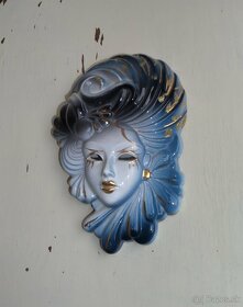 Keramika, aróma lampy, sošky do modra - 3