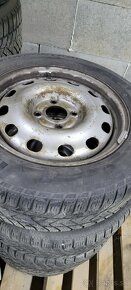 Zimné pneumatiky 195/60 R15 Pirelli na diskoch 4×108 - 3