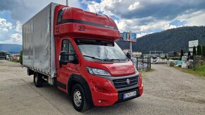 Fiat Ducato MAXI 2.3 MultiJet 130kW valník s plachtou WEBAST - 3