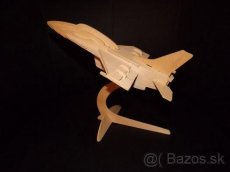 3D drevené puzzle stíhačka F-16 Falcon - 3