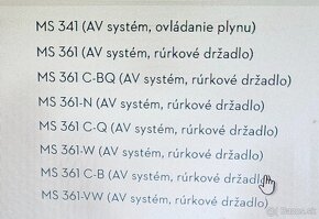 Skrutka s nákružkom Stihl MS 341, 361 - 3