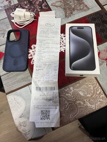 Predám alebo vymením Iphone 15 pro 256 gb modrý - 3