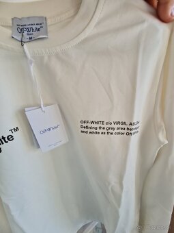 Off white mikina tričko - 3