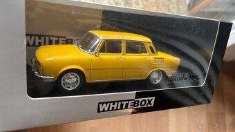 ŠKODA 100L žltá - WhiteBox 1/24 - 3