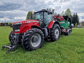 Jenz HEM 582 Rębak štiepkovač dreva z Massey Ferguson - 3