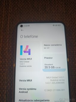 Predám Xiaomi MI 10T 5G. - 3