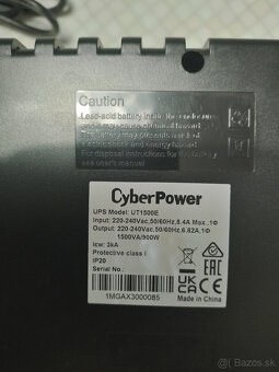 zálohovaný zdroj UPS Cyber Power UT1500E - 3