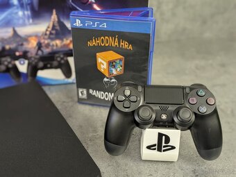 Playstation 4 Slim 500GB 1 ovládač, 1 náhodná hra - 3