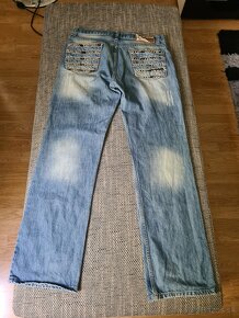 Panske jeansy Armani jeans oversize a M&D - 3