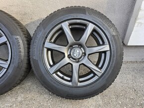 Zimná sada Audi, VW, Škoda, Seat 5x112 R17 pneu 215/65 R17 - 3