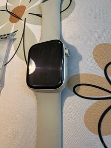 Apple Watch Series 8 45 mm Hviezdne biely hliník - 3