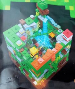 MINECRAFT-Lesna horska jaskyna 866 ks - 3