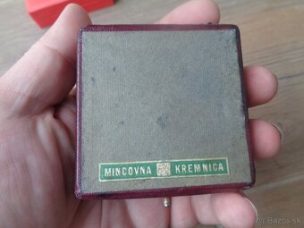 strieborna medaila A.Ham. Kremnica. - 3