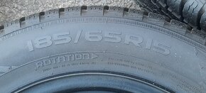 Predam nove zimne kolesa 185/65R15 cena 160 eur - 3