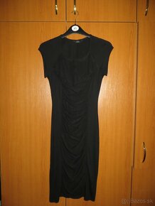 Biele sako + čierne elastické šaty - 3