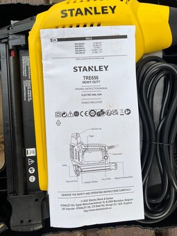 PREDÁM novú elektrickú klincovačku STANLEY - 3