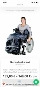 Thermo Fusak na invalidný vozík - 3