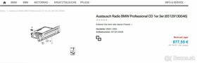 BMW Radio Professional CD73 ALPINE E90 E91 E87 nové - 3