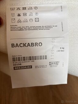 Sedačka IKEA Backabro 200 x 90 / po zozlození 200 cm - 3