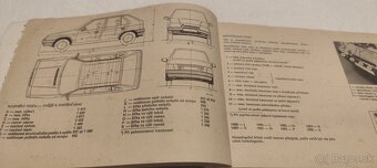 Škoda Favorit - příručka - návod k obsluze a údržbě - 3