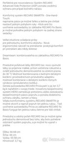 Recaro Privia autosedačka + Smartclick/Isofixová základňa - 3