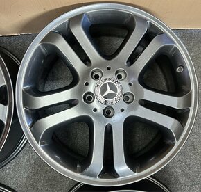 5x112 R18 Original Mercedes ET 50 vo farbe metalgun - 3