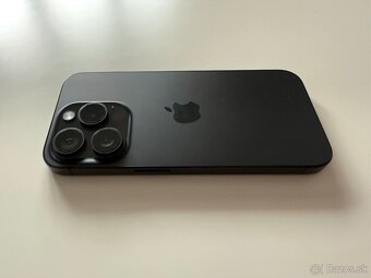 iPhone 15 Pro 256GB Black Titanium - osobný odber Bratislava - 3