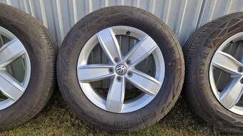 Letná sada originál VW Tiguán 2, 5x112 R17 + pneu - 3