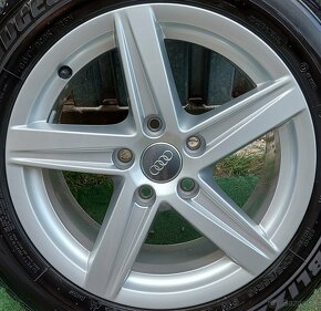 Atraktívne, prakticky nové originálne disky AUDI - 5x112 r16 - 3