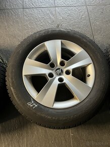 Predam original Škoda Orion zimnu sadu 215/60 R16 - 3