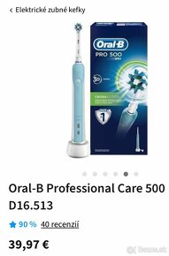 Elektrická zubná kefka Oral-B Professional Care - 3