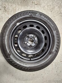 Sada zimnych kolies VW skoda 5x112 R16 205 55 R16 - 3