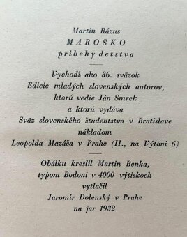 Starožitné vydanie Martin RÁZUS: Maroško - 3