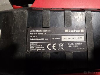 Einhell GE-CH 36/65 Li-Solo - 3