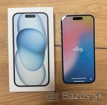 iPhone 15 128GB Blue BEZ ŠKRABANCOV - 3