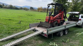 KUBOTA  mini nakladač s podkopom - 3