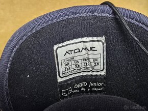 Predám detské veľ.33 snowboard topánky Atomic - 3