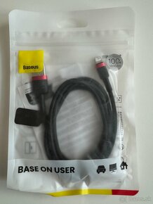 Datovy nabijaci kabel Baseus USB-A USB-C Lightning - 3