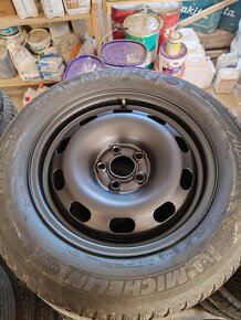 Plechove disky 5x100 VW R15 - 3